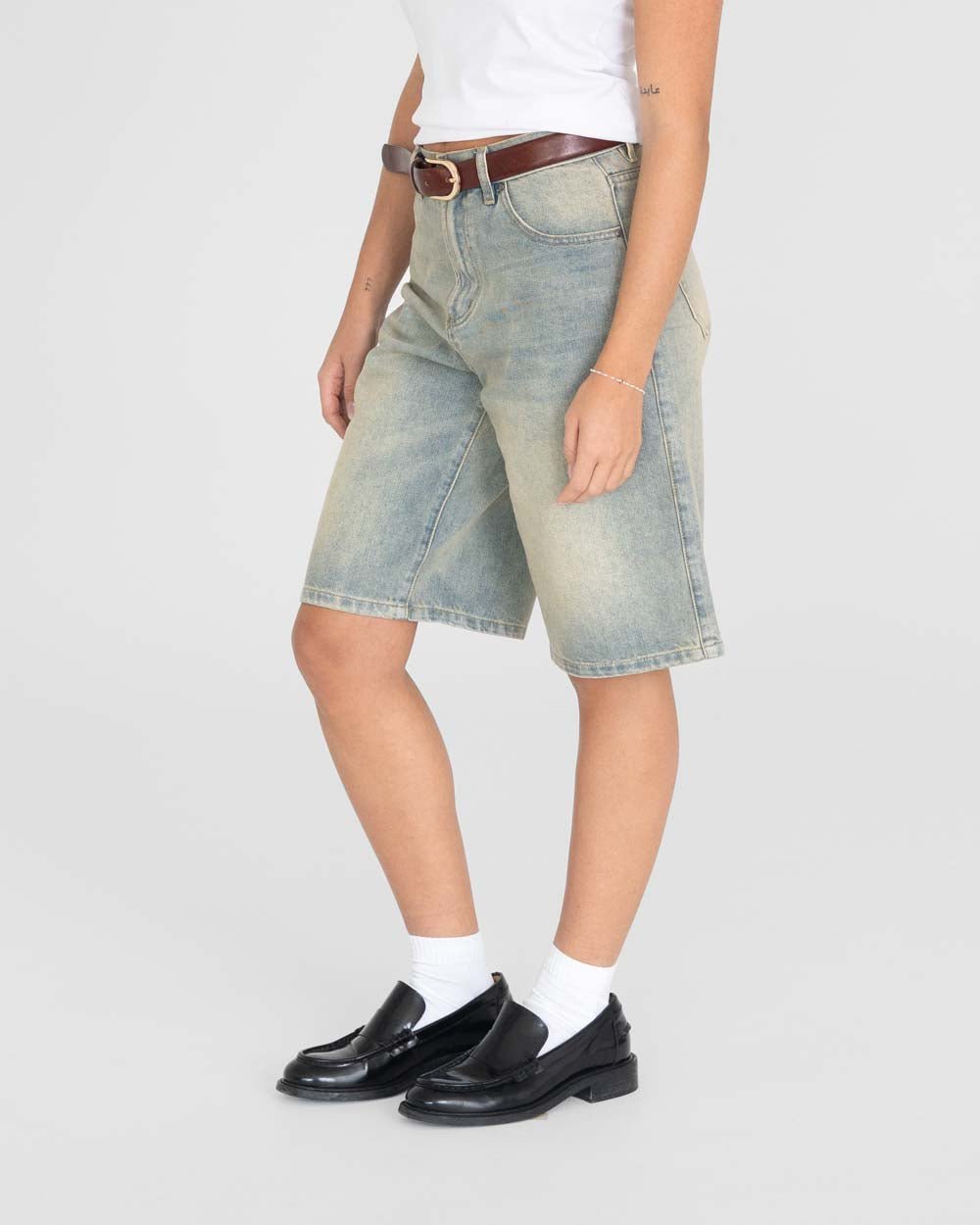 Jorts Light Blue Vintage Wash | Skagen - clothing.dk